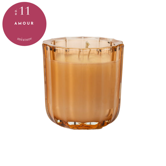 Medium Amber Groove Candle - Amour