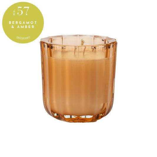 Medium Amber Groove Candle - Bergamot & Amber