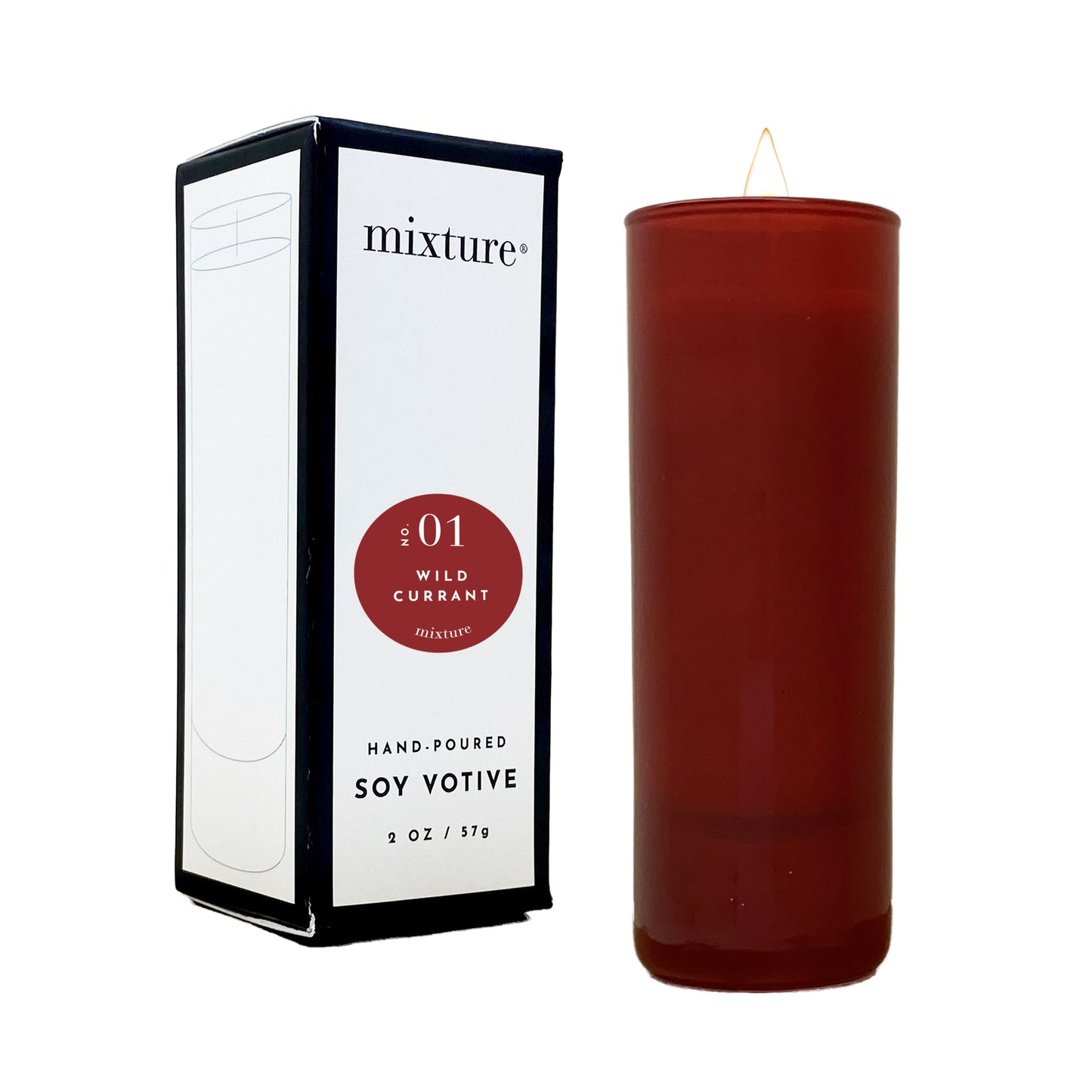 2 oz Votive Red