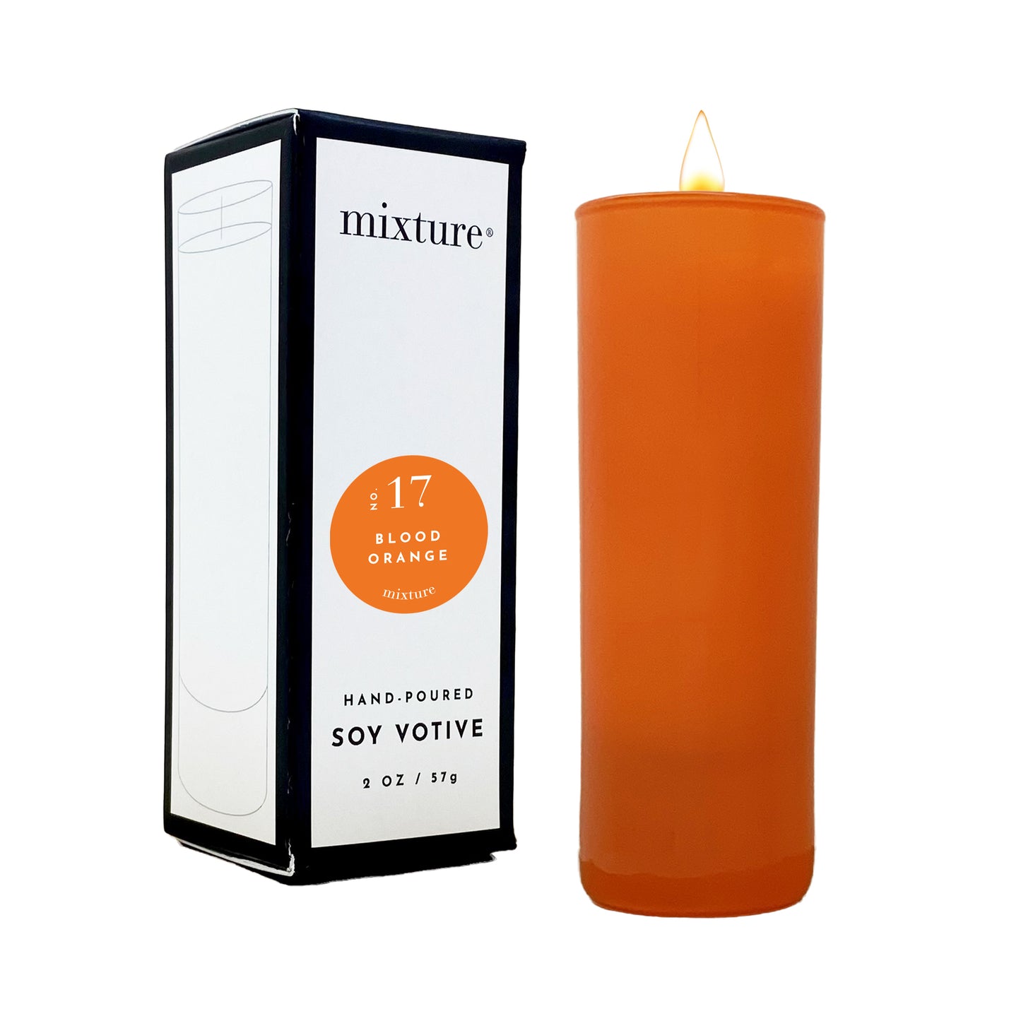 2 oz Votive Orange