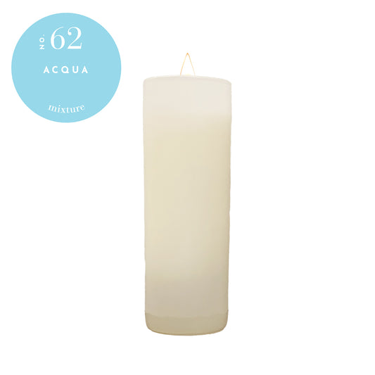 2 oz White Votive Candle - Acqua