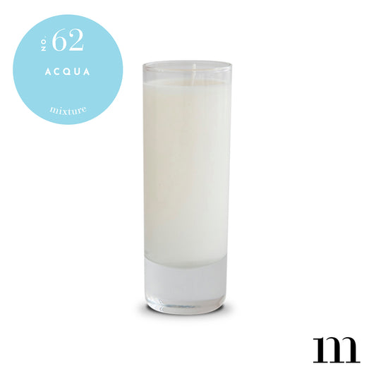 2 oz Clear Votive Candle - Acqua