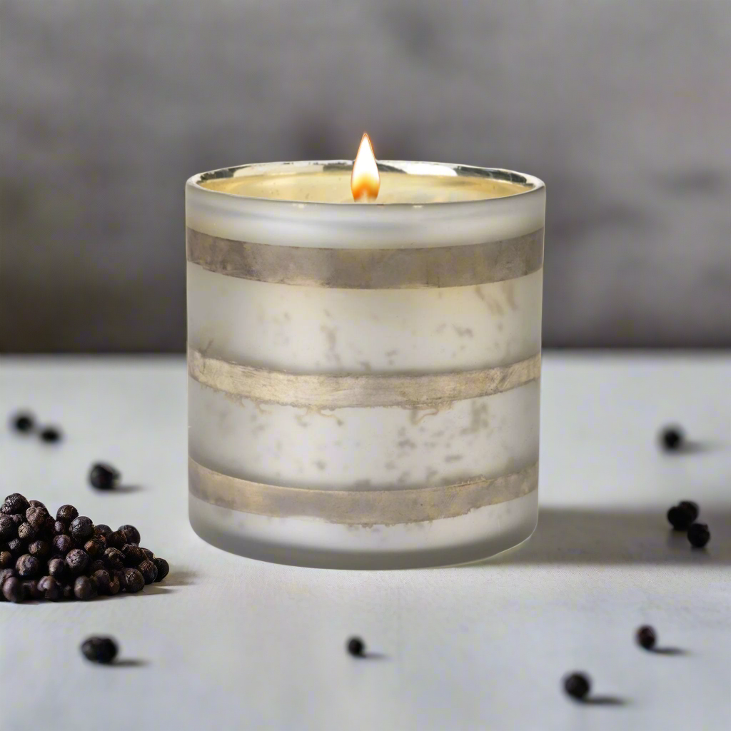 Mercury Stripe Candle